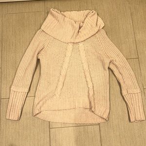 Ivanka Trump Light Pink Chunky Knit Sweater Size Small